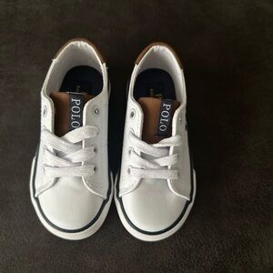 Polo by Ralph Lauren White Kids Shoes